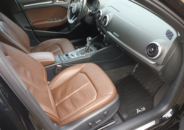 Audi A3 cena 74900 przebieg: 84046, rok produkcji 2017 z Piaski małe 172